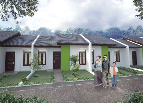 contoh rumah subsidi karawang